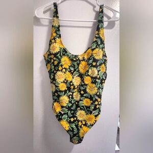 Sunflower One-Piece Swimsuit